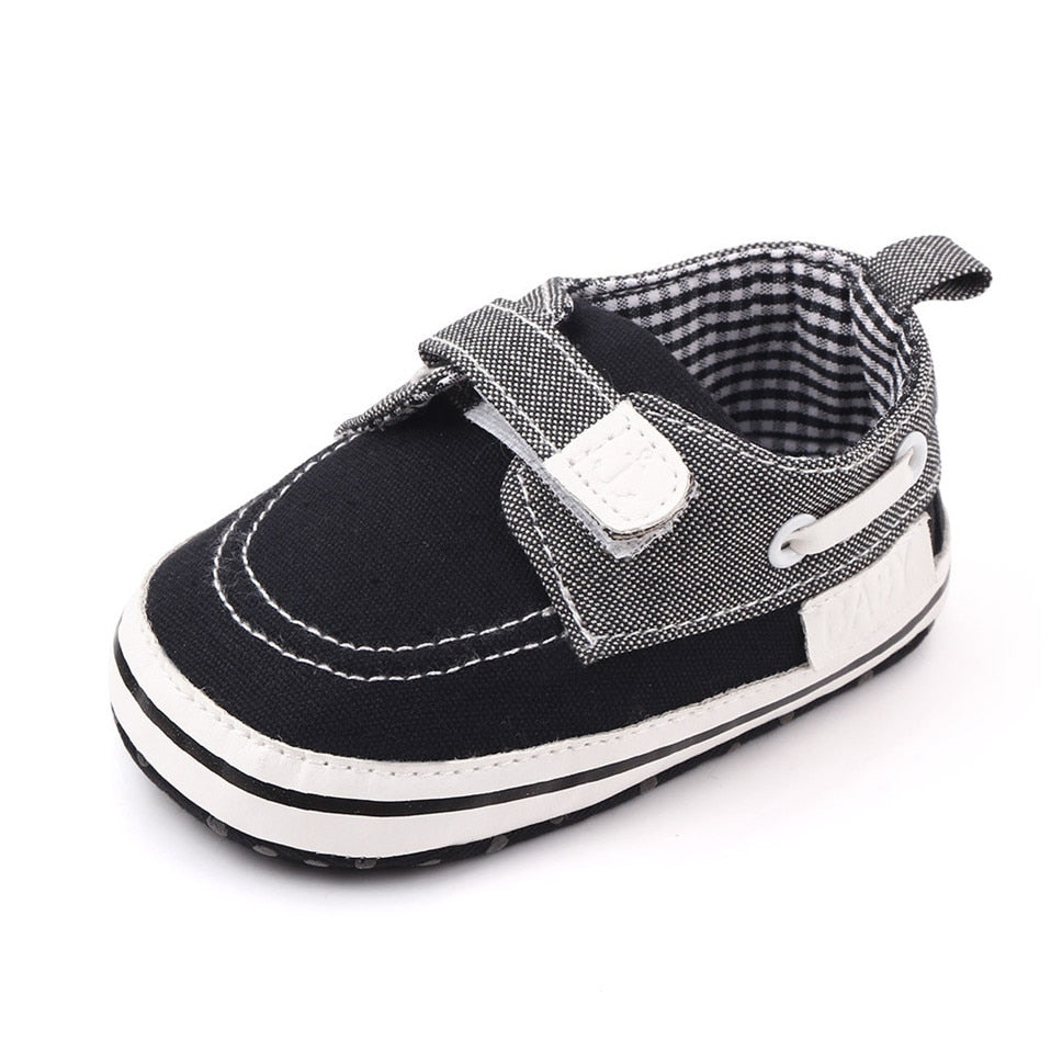 Sapato Casual Sapato Loja Click Certo Preto 0-6 Meses 11cm 