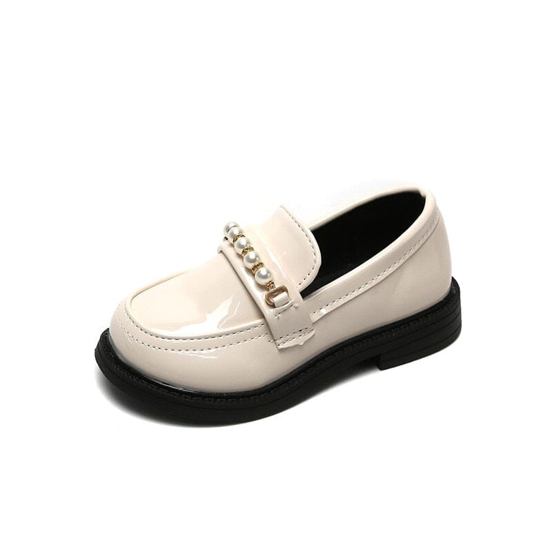 Sapato Infantil Feminino Mocassin Pérolas Loja Click Certo 