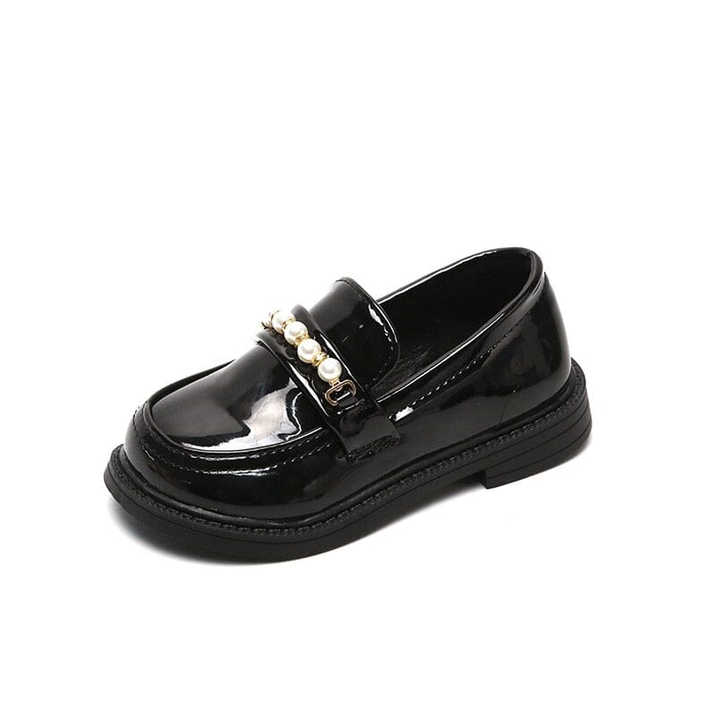 Sapato Infantil Feminino Mocassin Pérolas Loja Click Certo 