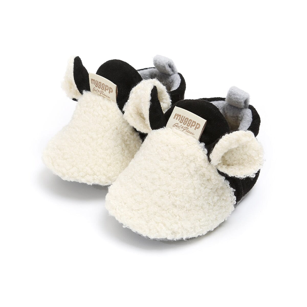 Sapato Infantil Orelhinhas Loja Click Certo Branco 0-6 Meses 11cm 