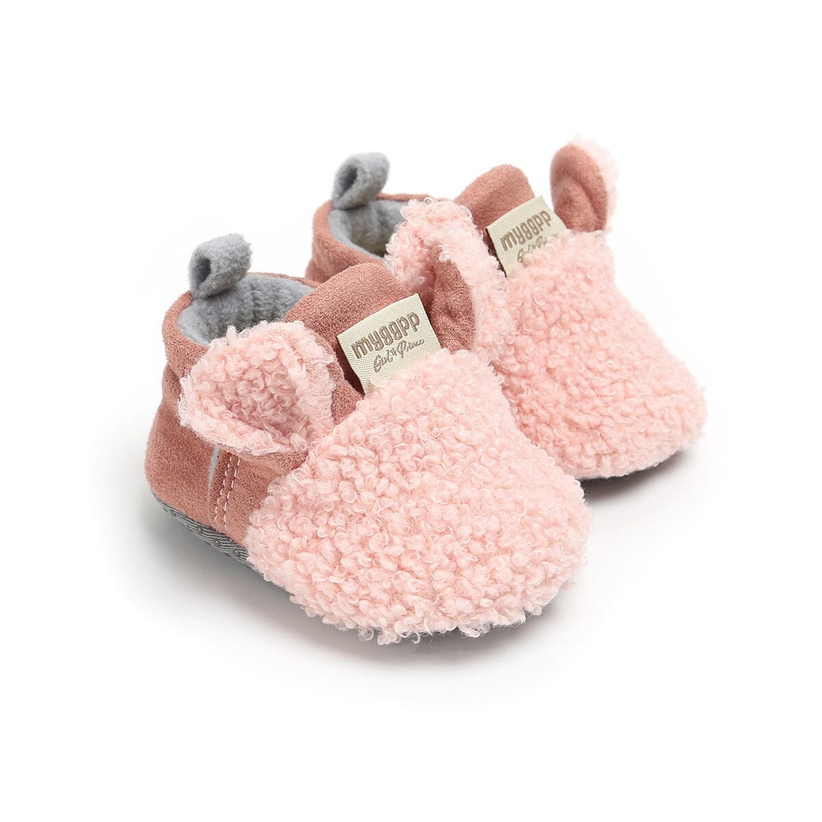 Sapato Infantil Orelhinhas Loja Click Certo Rosa 0-6 Meses 11cm 