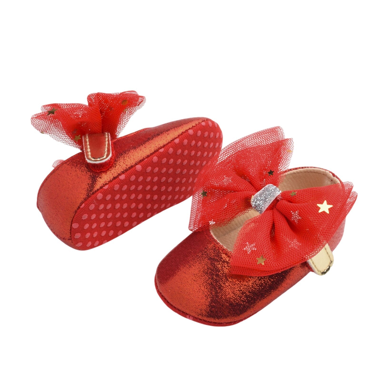 Sapato Lacinho com Estrelas Sapato Loja Click Certo 