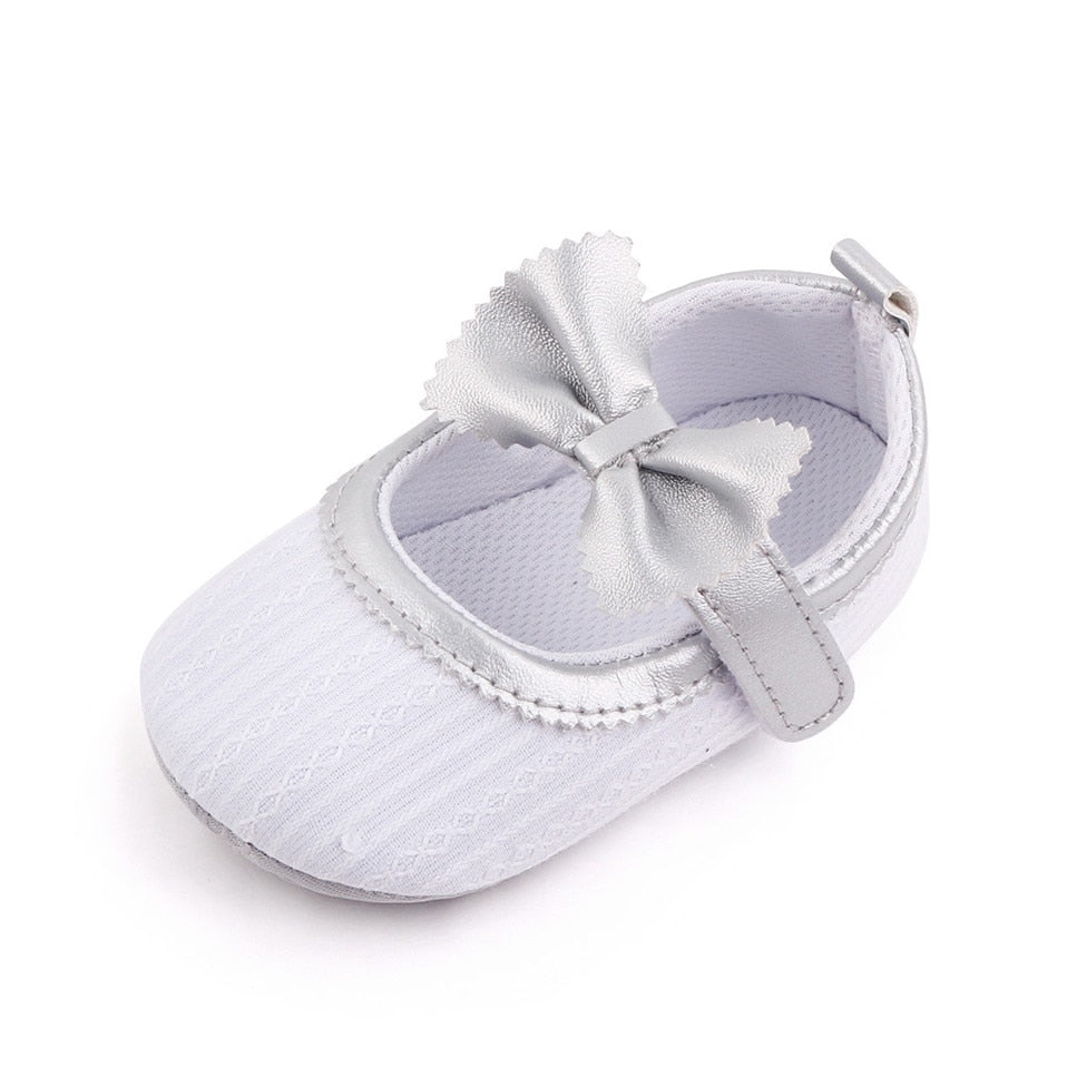 Sapato Lacinho Promoção Sapato Loja Click Certo Branco 0-6 Meses11cm 