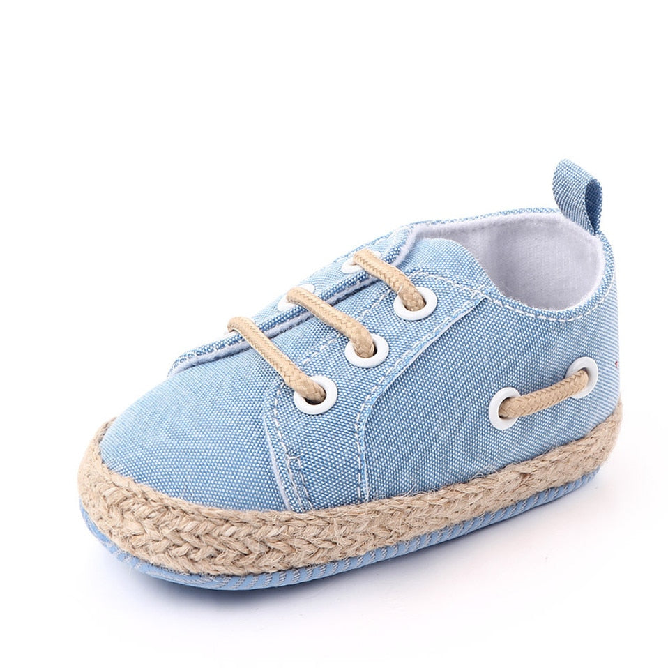 Sapato Sofisticado Sapato Loja Click Certo Azul 0-6 Meses 11cm 