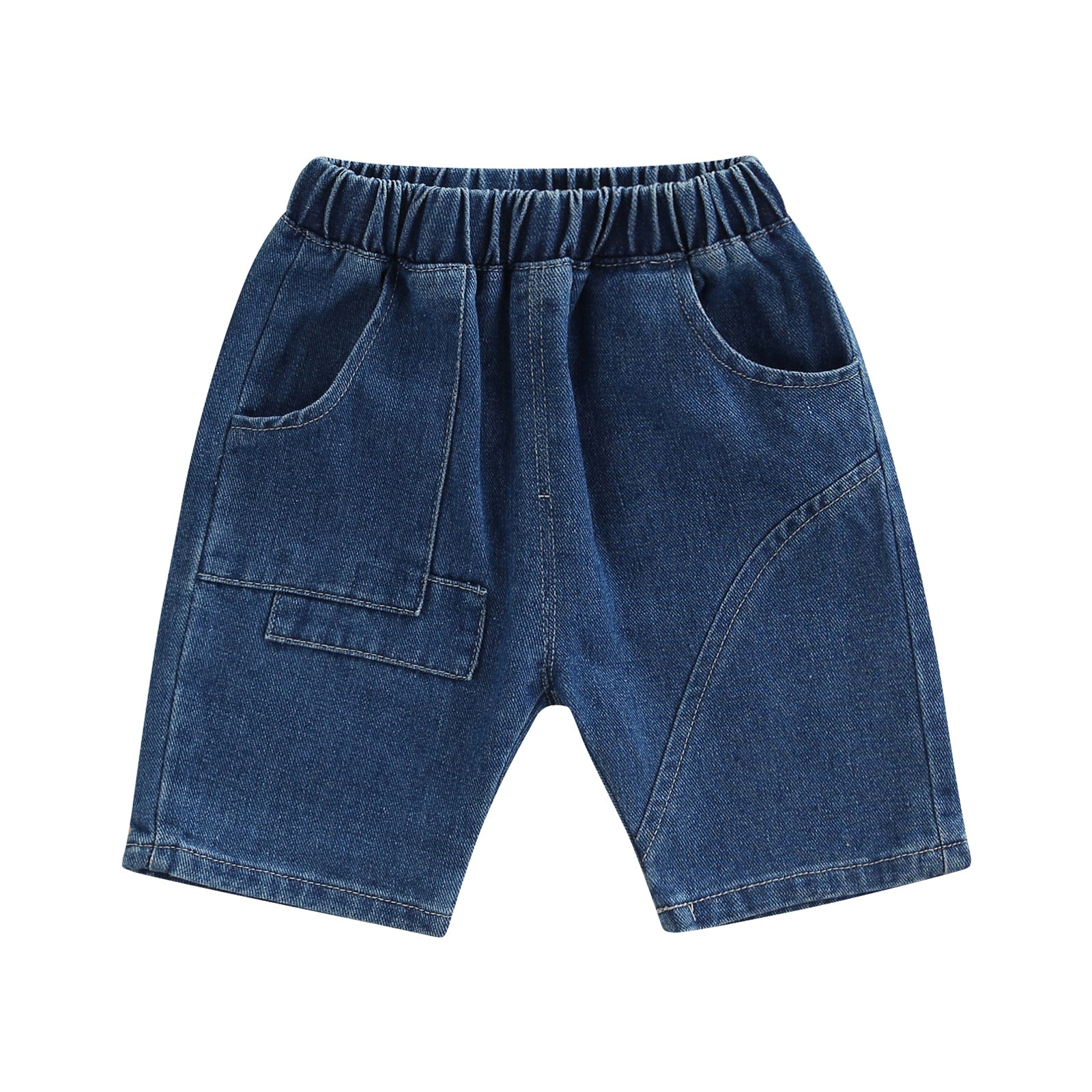 Shorts Infantil Masculino Jeans Bolsos shorts Loja Click Certo 