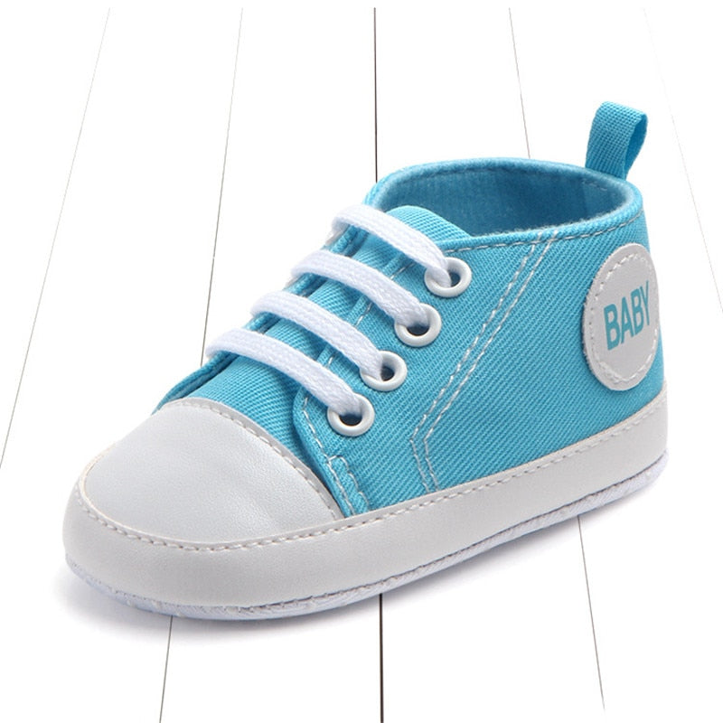 Tênis Baby Tênis Loja Click Certo Azul Turqueza 0-6 Meses 11cm 