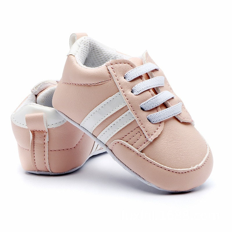 Tênis Sport Promoção Tênis Loja Click Certo Cadarço Inteiro Rosa 0-6 Meses 11cm 