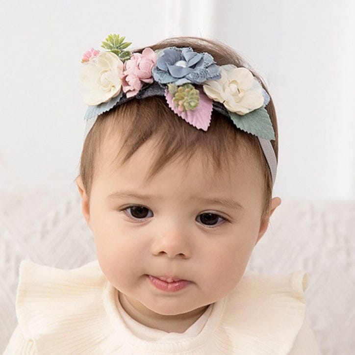Tiara Infantil Floral Fashion Loja Click Certo 