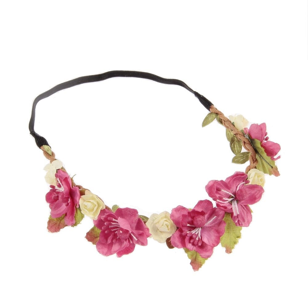 Tiara Infantil Florzinha Fashion Loja Click Certo Pink 