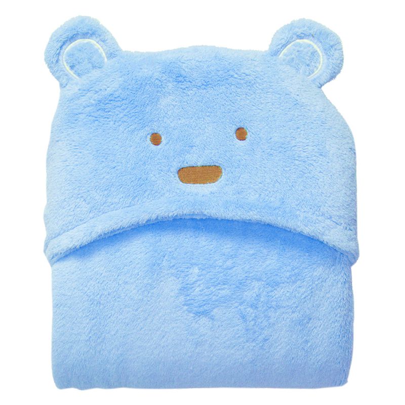Toalha de Banho Urso acessorios Loja Click Certo Azul 
