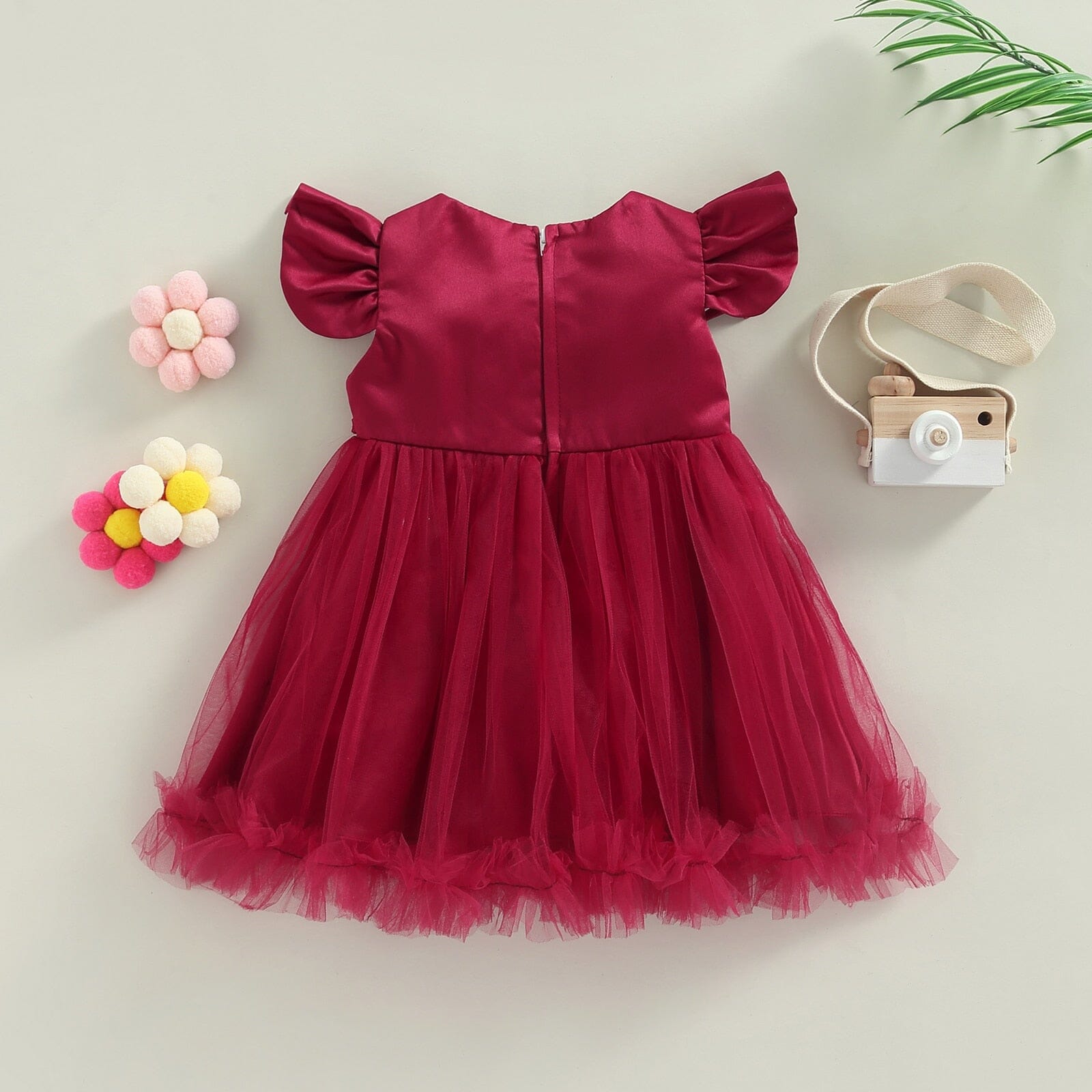 Vestido de Festa Infantil Cores Tule Loja Click Certo 