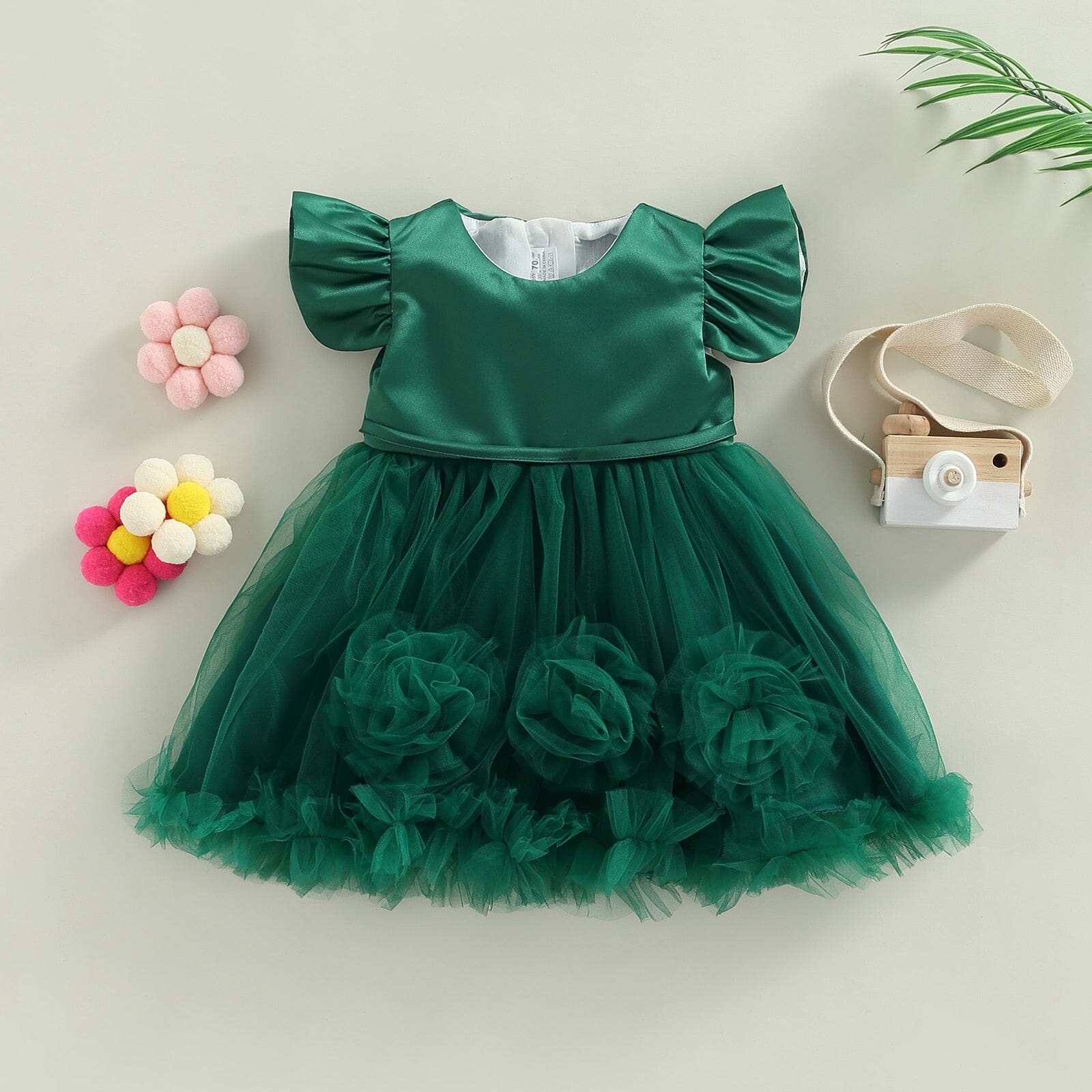 Vestido de Festa Infantil Cores Tule Loja Click Certo 