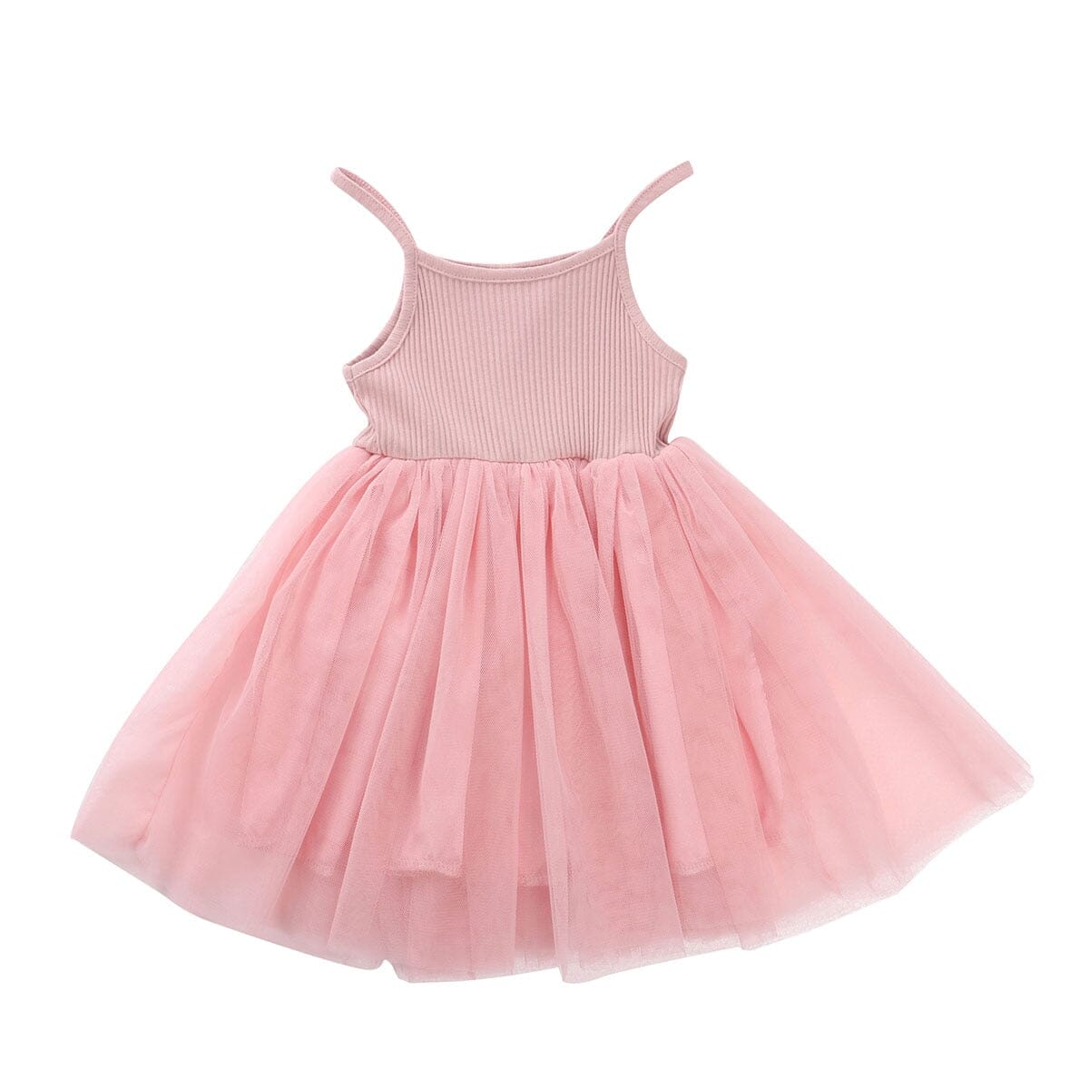 Vestido Infantil Alcinha e Tutu Loja Click Certo Rosa 1-2 Anos 
