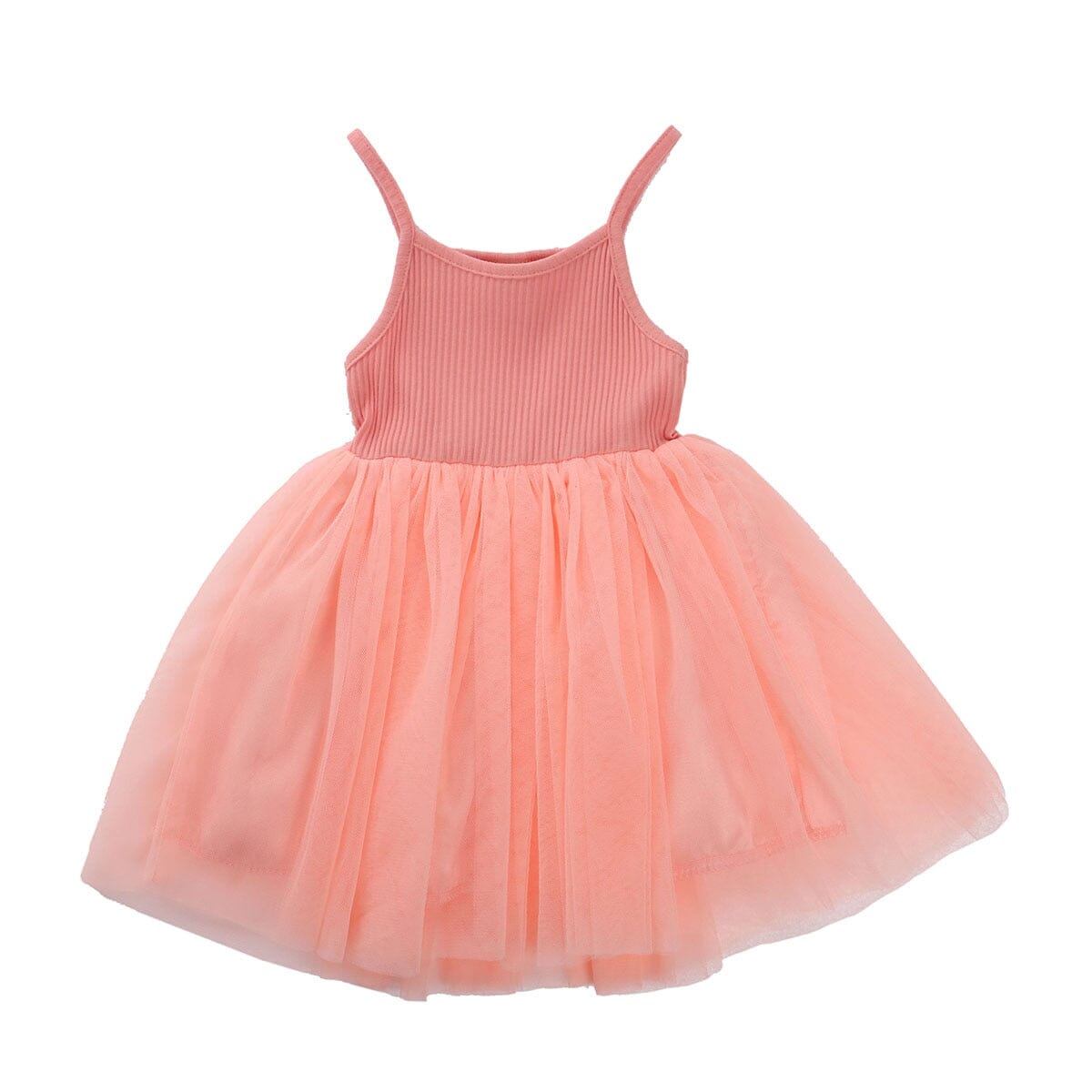 Vestido Infantil Alcinha e Tutu Loja Click Certo Rosa Claro 1-2 Anos 