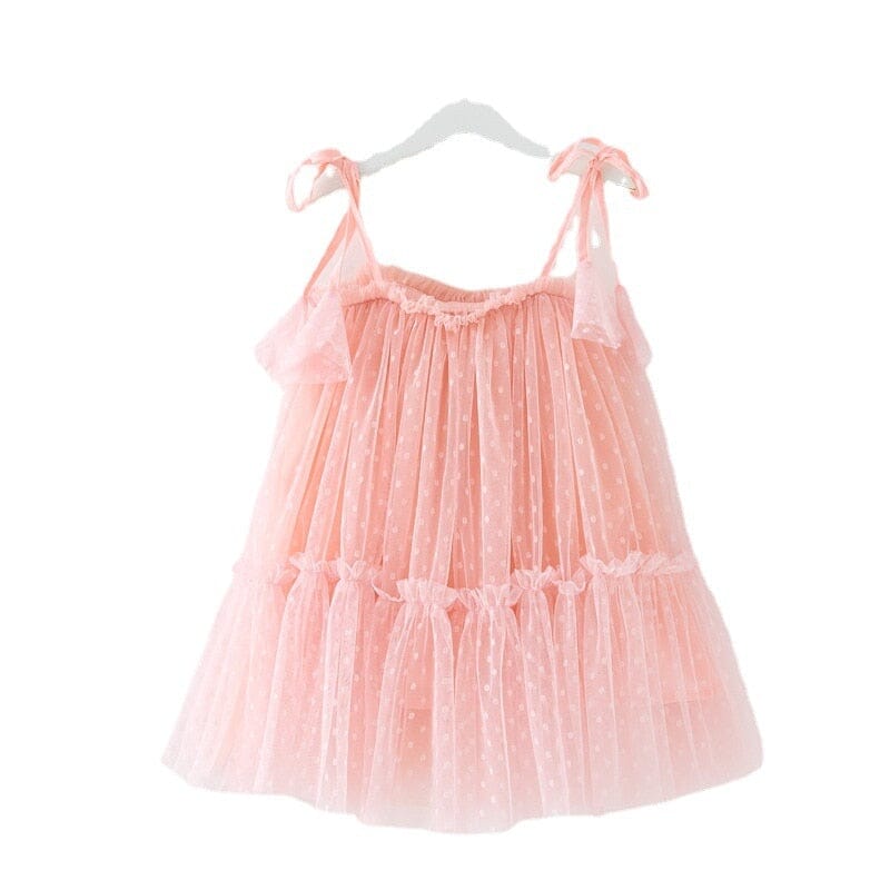 Vestido Infantil Alcinha Tule Loja Click Certo 