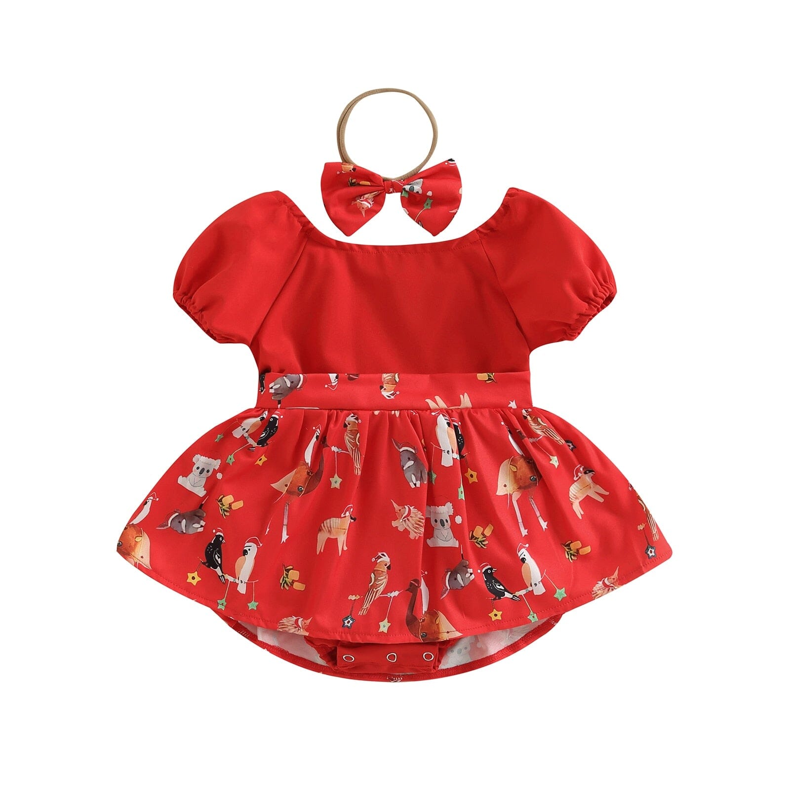 Vestido Infantil Animais 0 Loja Click Certo 