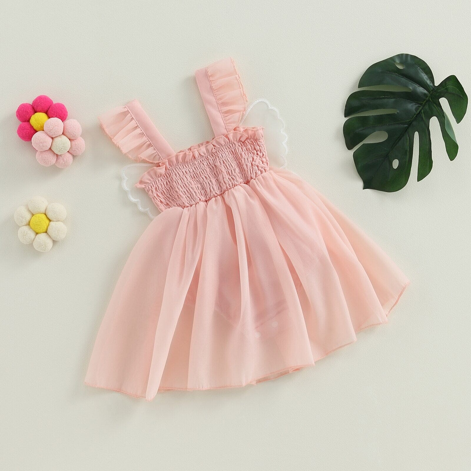 Vestido Infantil Asinha de Borboleta Loja Click Certo 