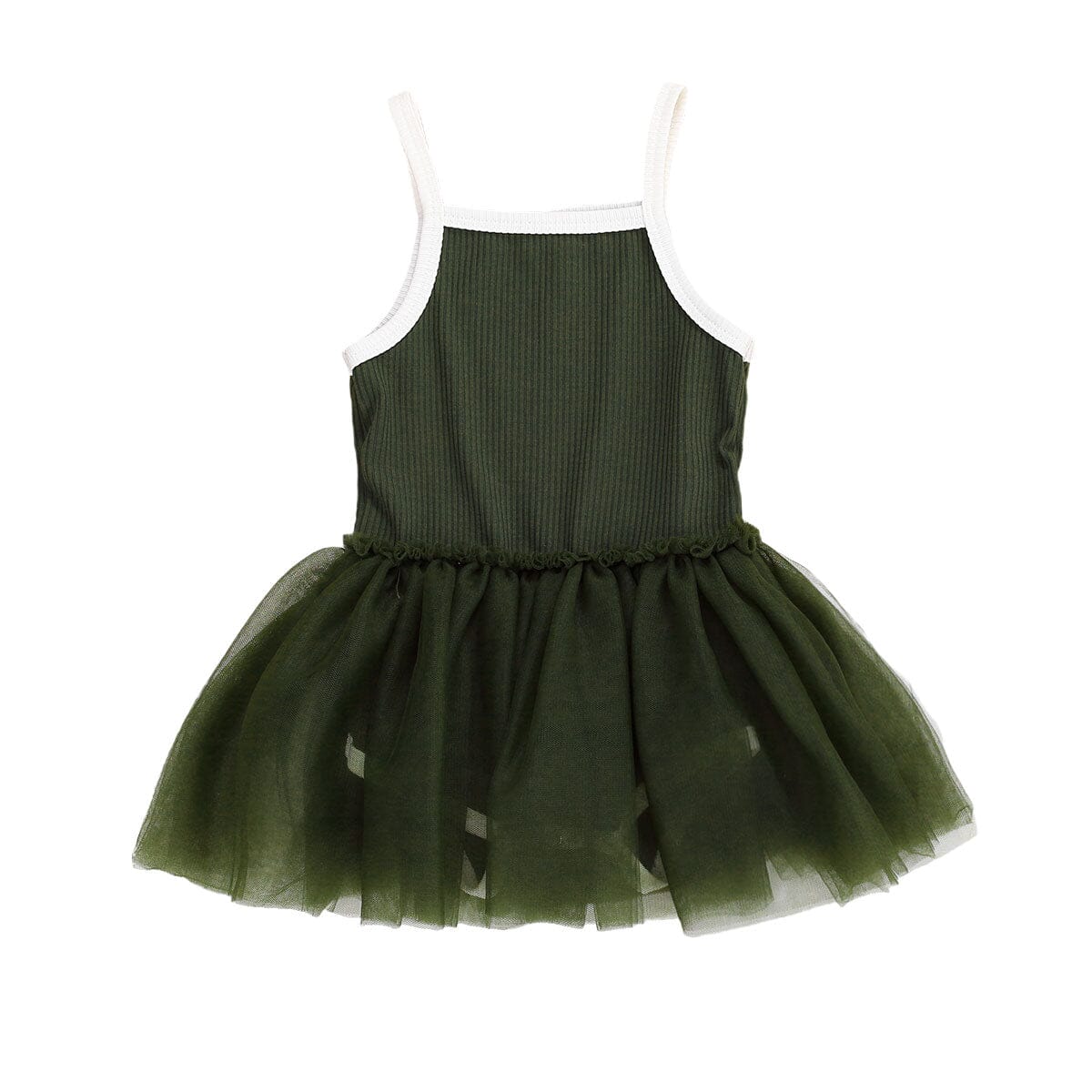 Vestido Infantil Body Sainha Loja Click Certo Verde 0-3 Meses 