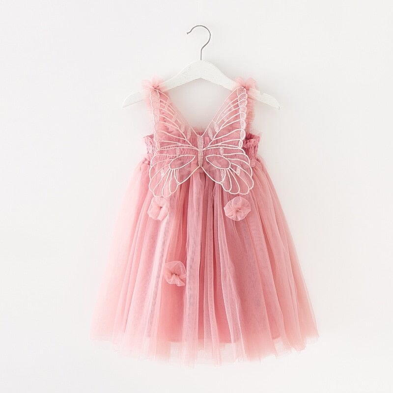 Vestido Infantil Borboleta Loja Click Certo 