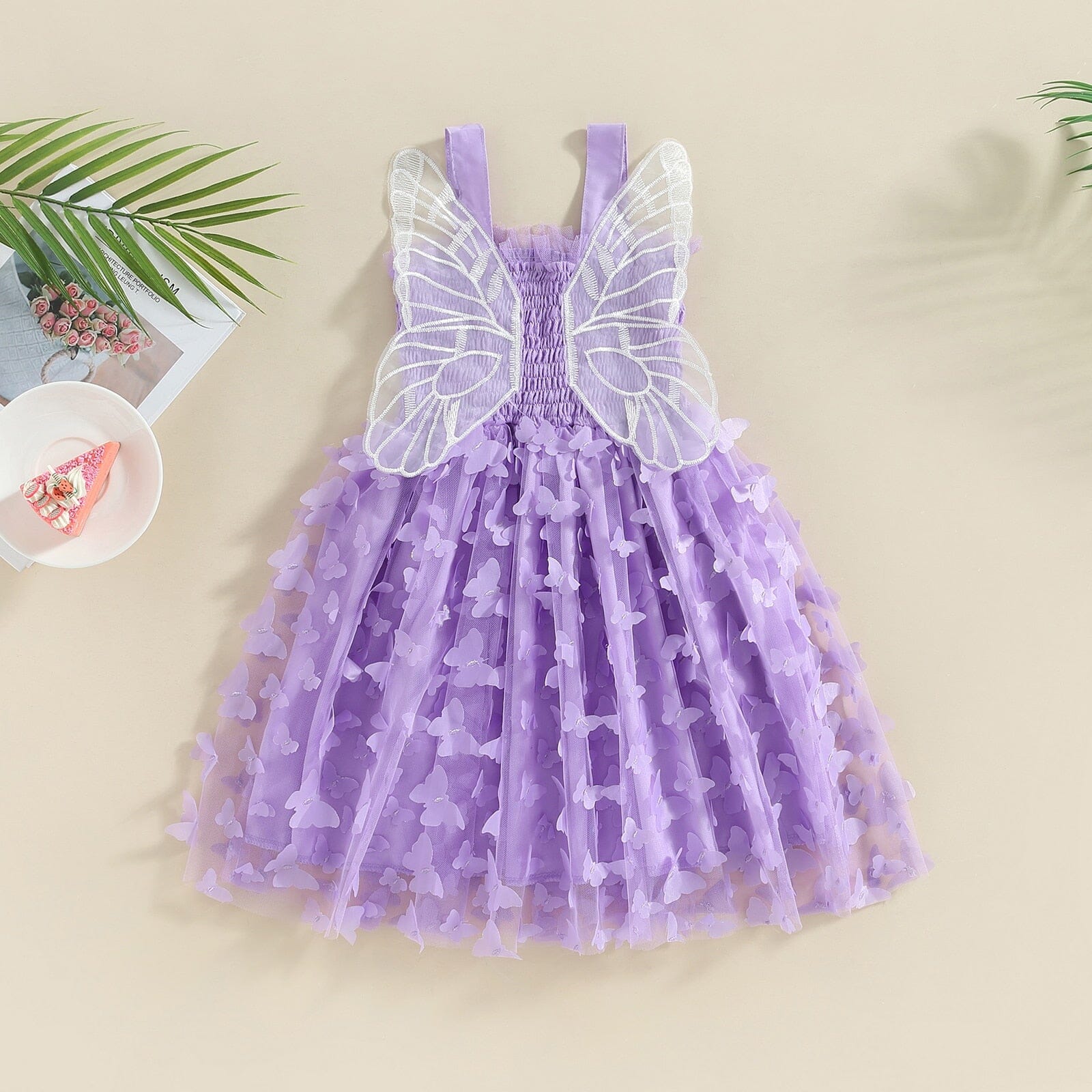 Vestido Infantil Borboletas Loja Click Certo 