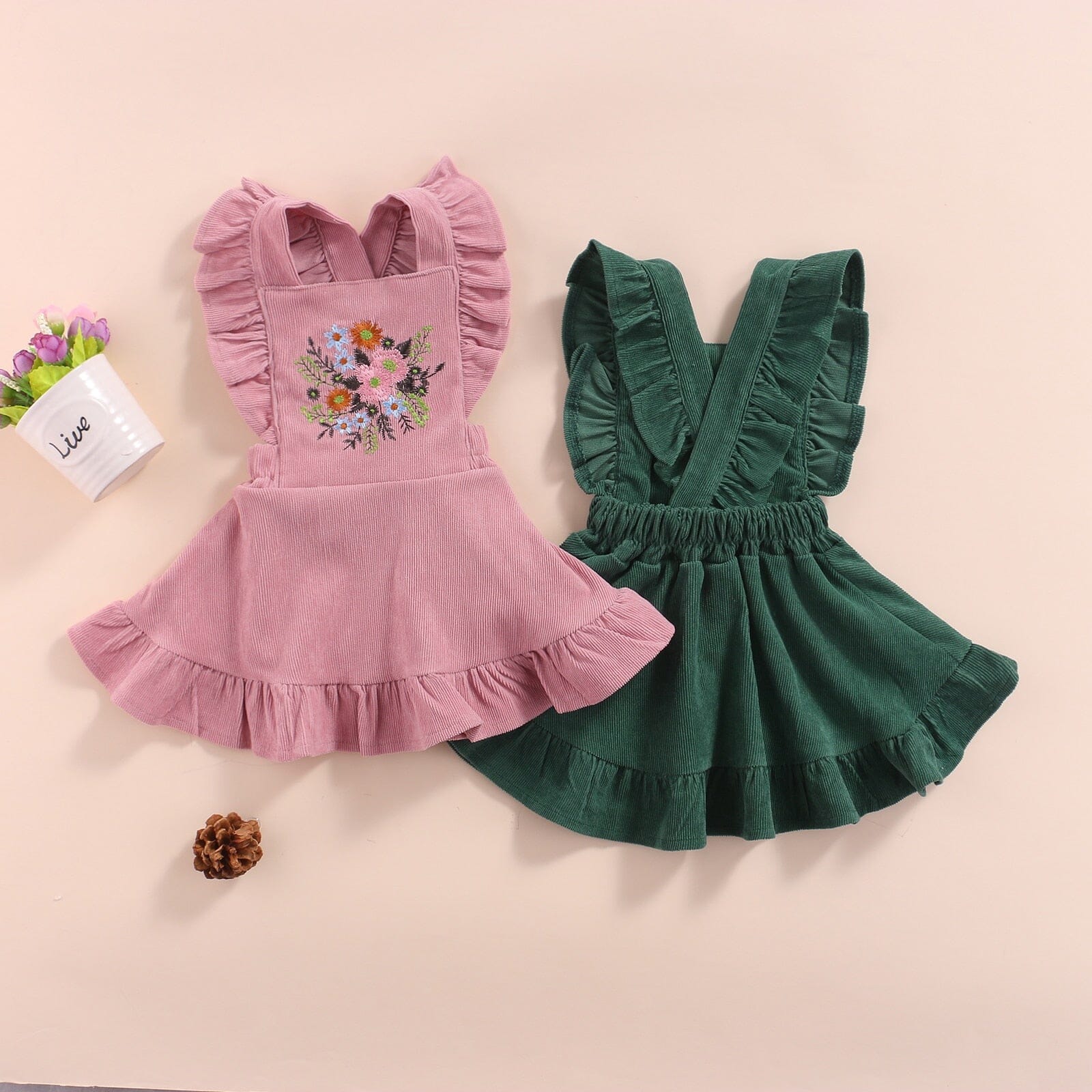 Vestido Infantil Bordado Loja Click Certo 