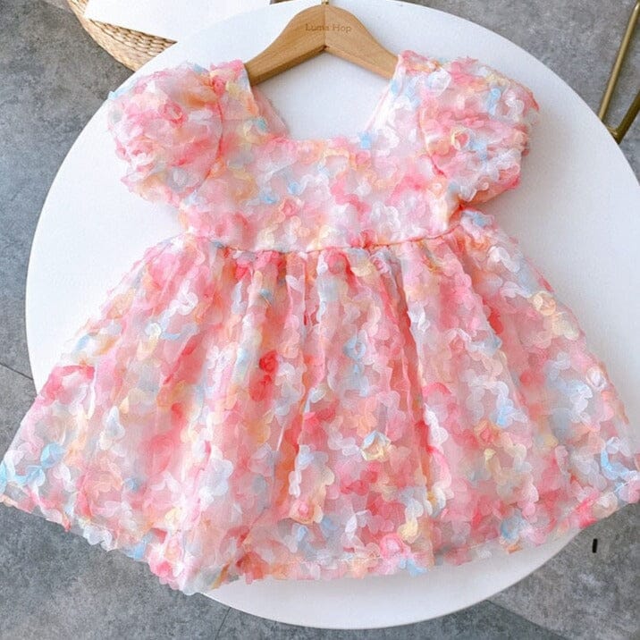 Vestido Infantil Flower Loja Click Certo 