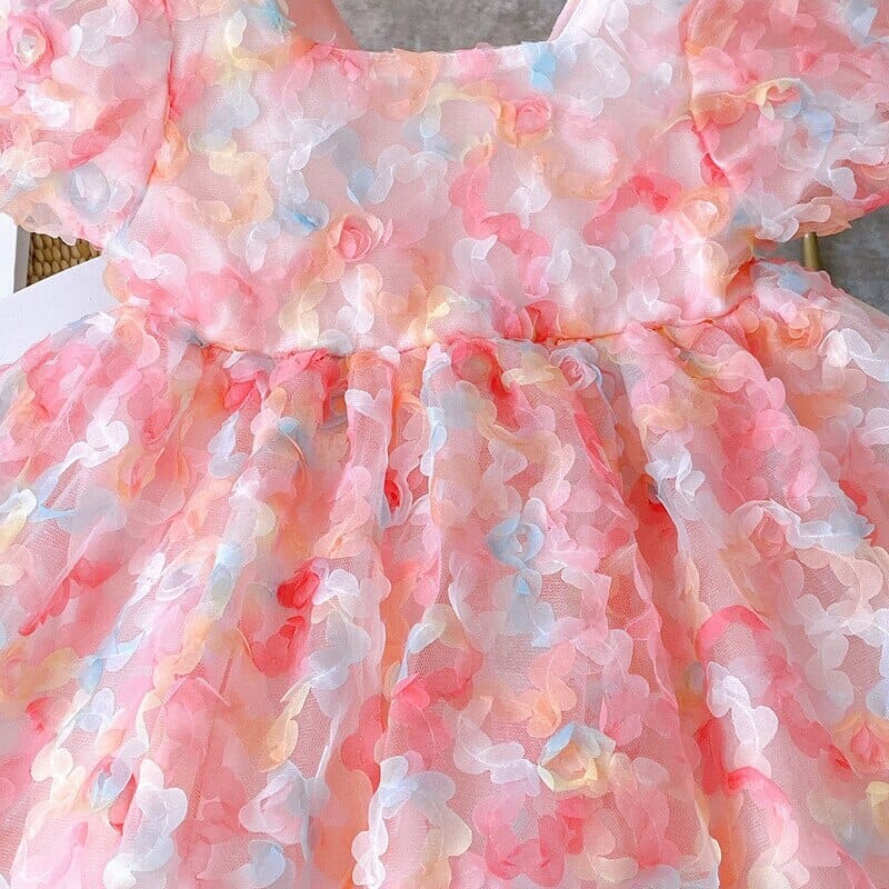 Vestido Infantil Flower Loja Click Certo 