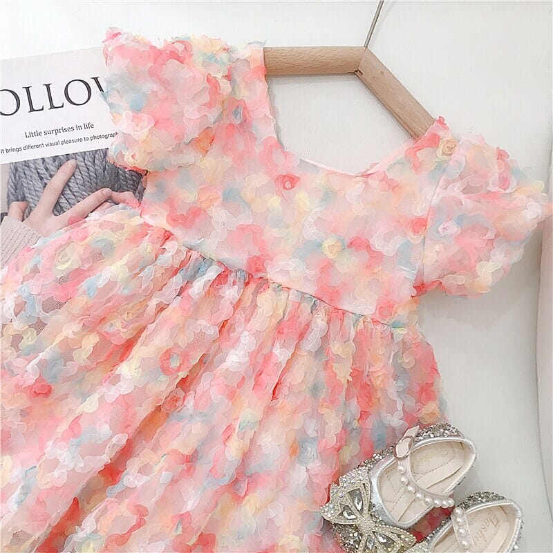 Vestido Infantil Flower Loja Click Certo 