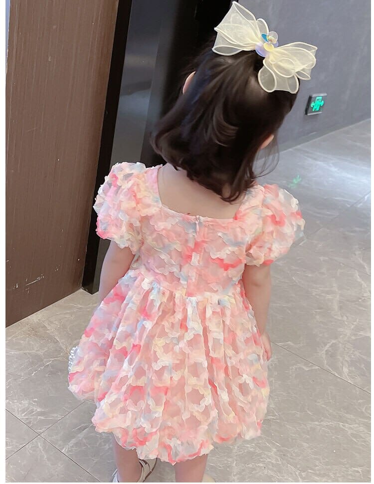 Vestido Infantil Flower Loja Click Certo 