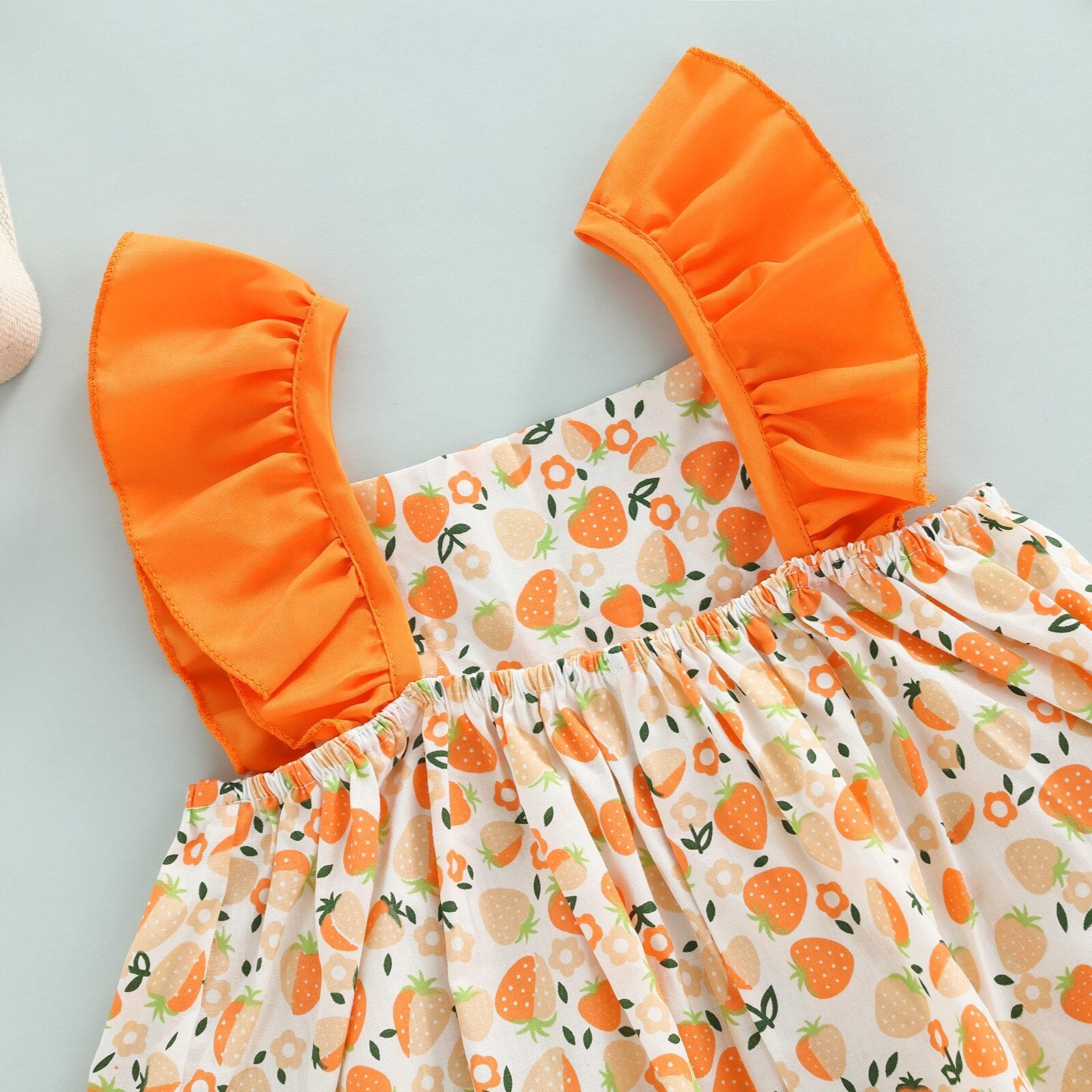 Vestido Infantil Fruta + Bolsinha vestido Loja Click Certo 