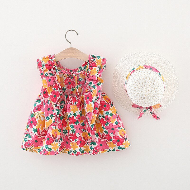 Vestido Infantil Golinha + Chapéu vestido Loja Click Certo 