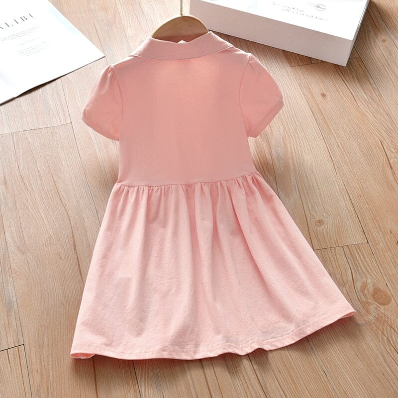 Vestido Infantil Golinha Morangos Loja Click Certo 