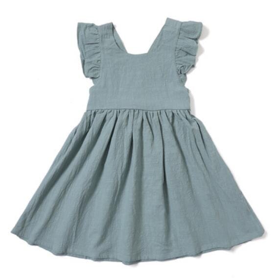 Vestido Infantil Laço nas Costas Loja Click Certo 