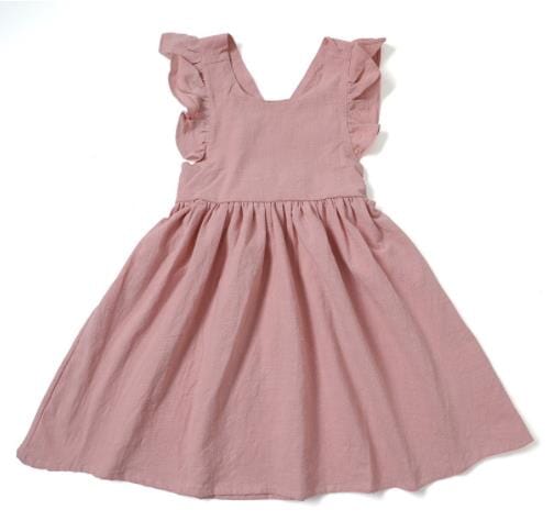 Vestido Infantil Laço nas Costas Loja Click Certo 