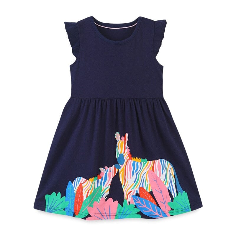 Vestido Infantil Selva Loja Click Certo 