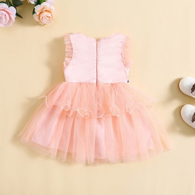 Vestido Infantil Tule Princesinha – Loja Click Certo