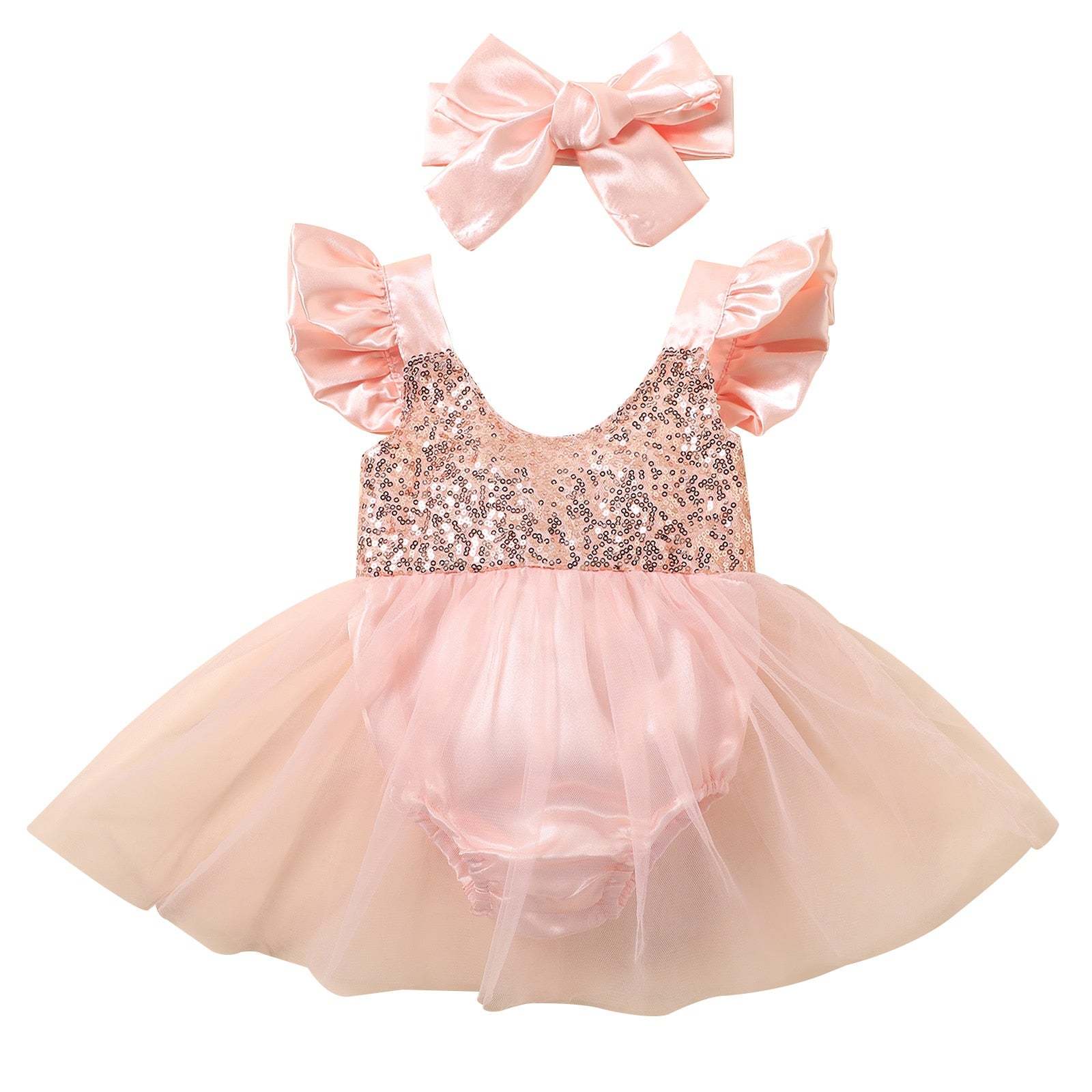 Vestido Infantil Tule Princesa + Laço vestido Loja Click Certo 